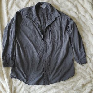 Mens Columbia long sleeve Button up XXL